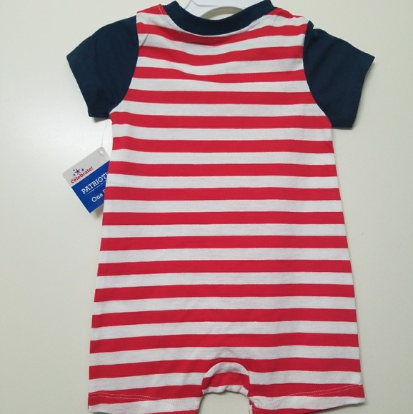 NWT Baby Striped Bodysuit - Picture 2 of 3